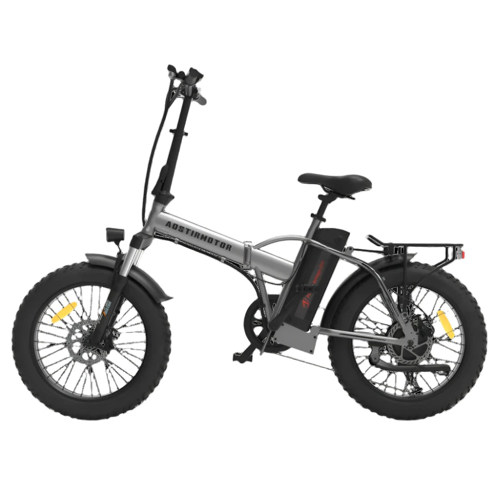 Aostirmotor A30 Folding Electric Bike 20 inch Fat Tire with 750W