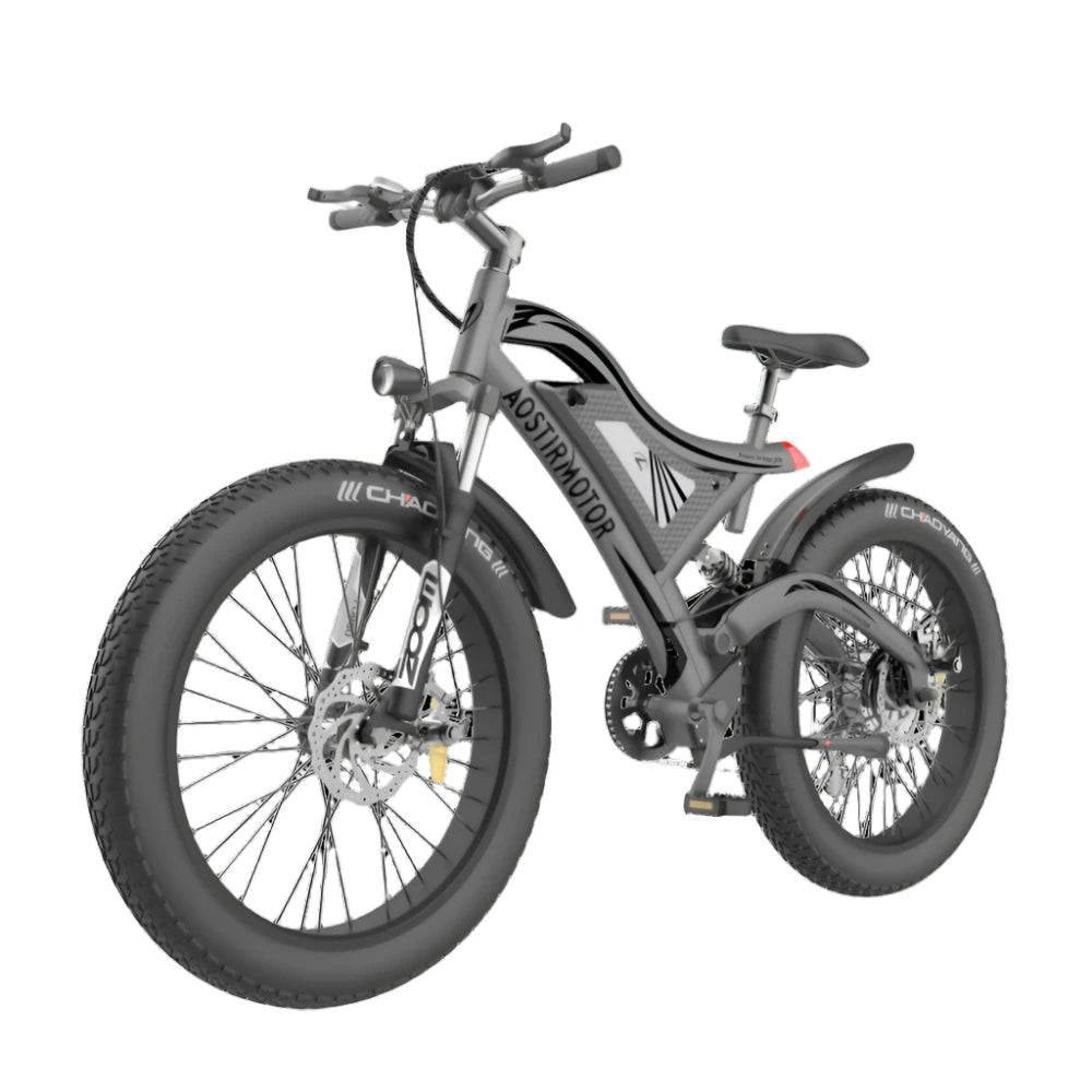 Aostirmotor S18 750W Full Suspension Electric Mountain Bike VoltCraft eBikes