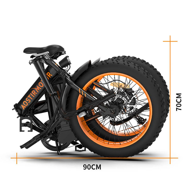 AostirMotors A20 500w Fat Tire Folding eBike