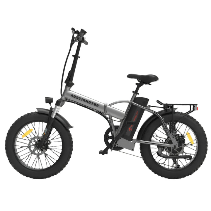 Aostirmotor A30 Folding Electric Bike 20 inch Fat Tire , with 750W Motor, 48V 12.5AH