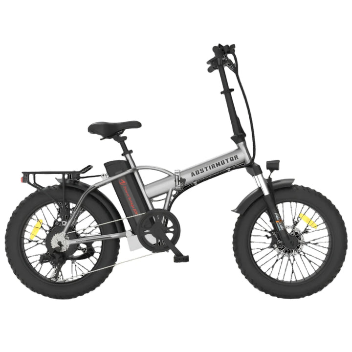 Aostirmotor A30 Folding Electric Bike 20 inch Fat Tire , with 750W Motor, 48V 12.5AH