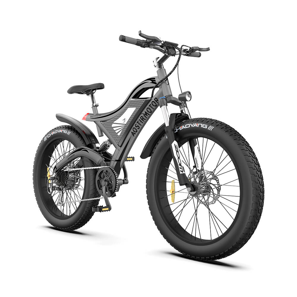 Aostirmotor S18 750W Full-Suspension Electric Mountain Bike