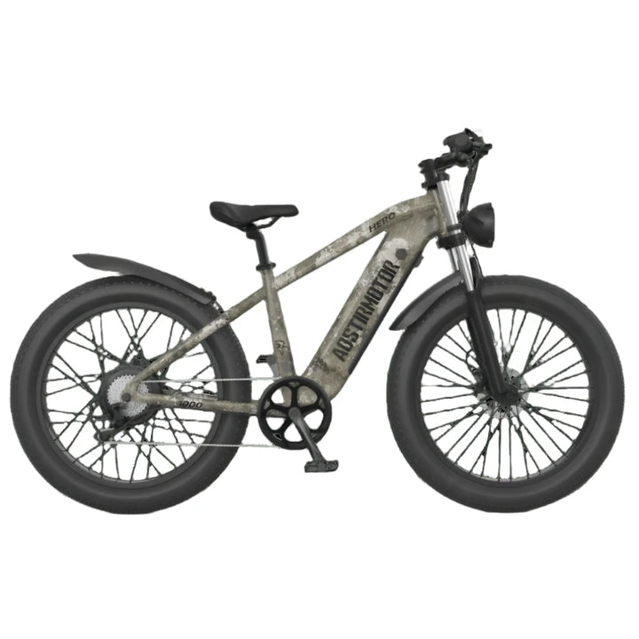Aostirmotor Hero 1000W 52V Off-Road Fat Tire Electric Bike