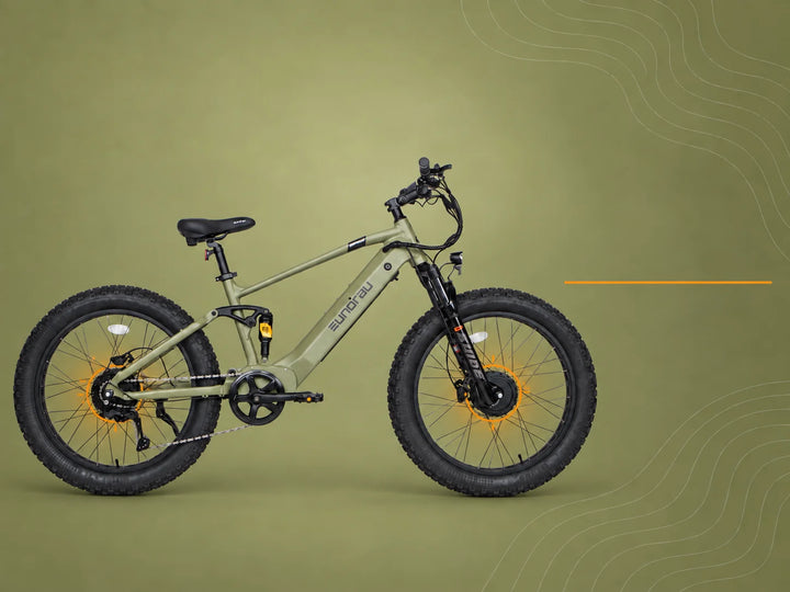 DEFENDER S 2.0/Hunter X6 1500W Dual Motor Fat Tire Electric Bike