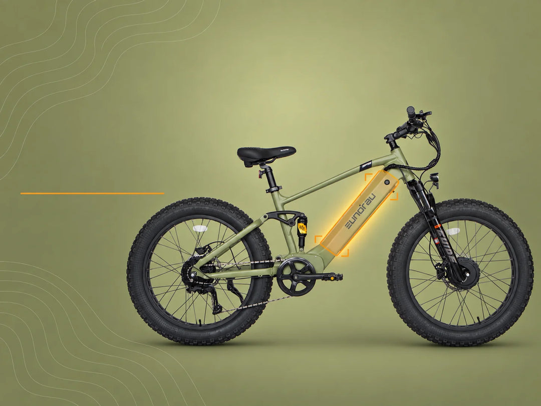 DEFENDER S 2.0/Hunter X6 1500W Dual Motor Fat Tire Electric Bike