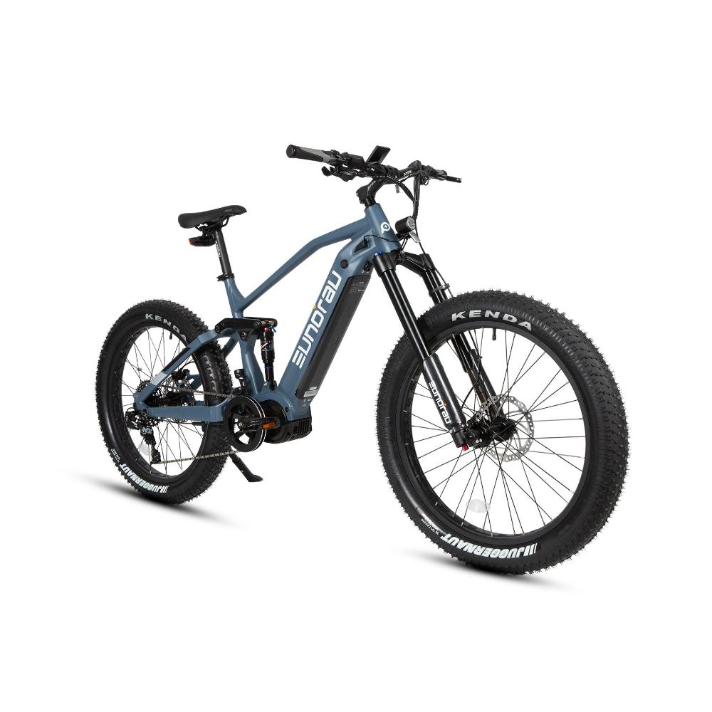 Specter-S Fat Tire Electric Mountain Bike by Eunorau - High-performance off-road eBike with Bafang Ultra Mid-Drive Motor, dual battery option, advanced suspension, and rugged 26” fat tires, designed for hunters, adventurers, and trail enthusiasts."