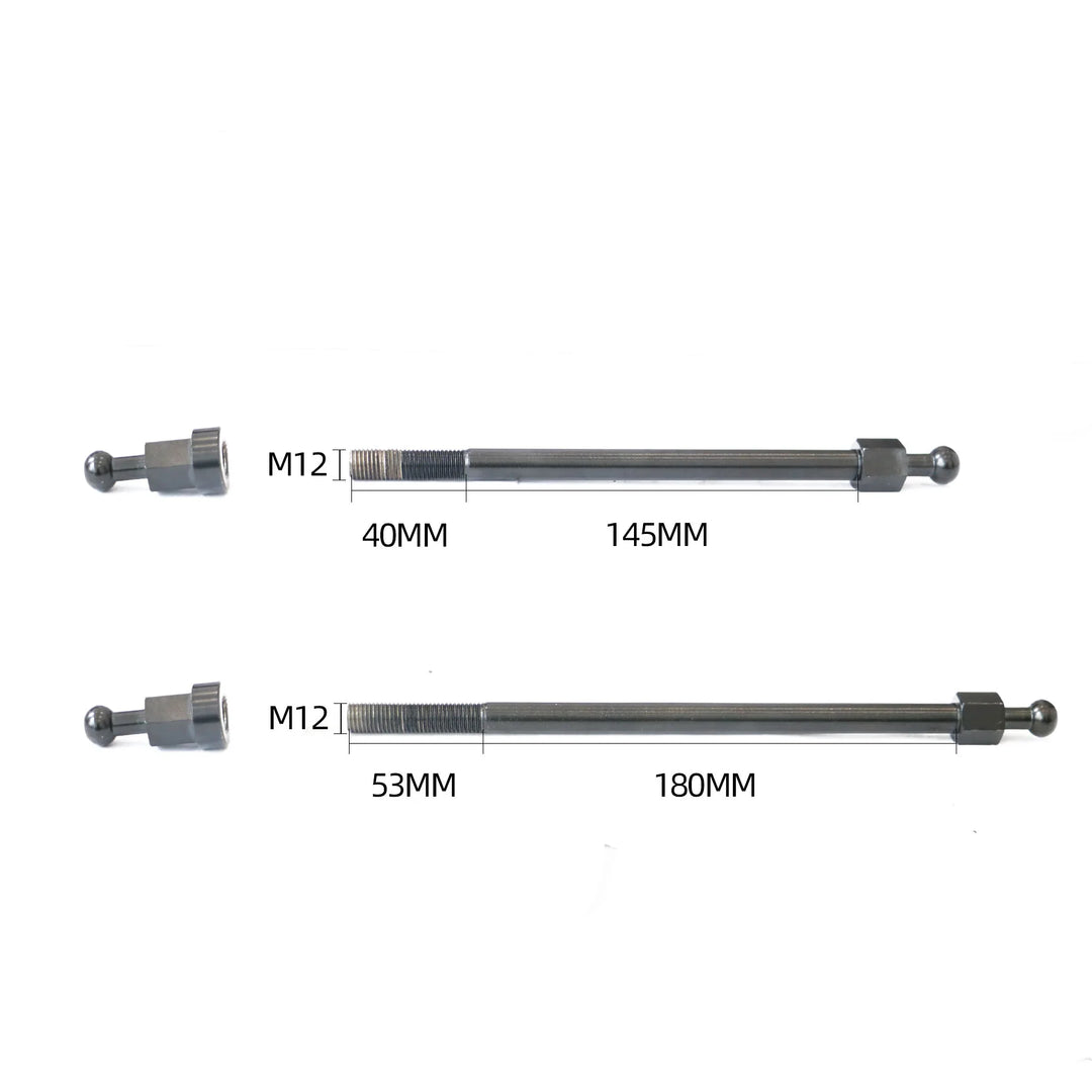 EUNORAU M12 Thru Axle Trailer Hitch Adapter for Mid-motor Ebike