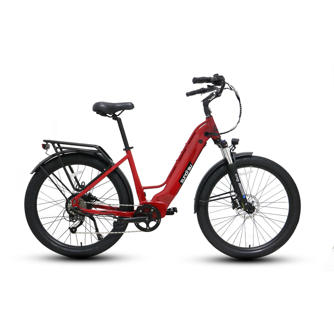 Eunorau Meta275-ST Step-Thru 500W Electric Cruiser w/ Torque Sensor