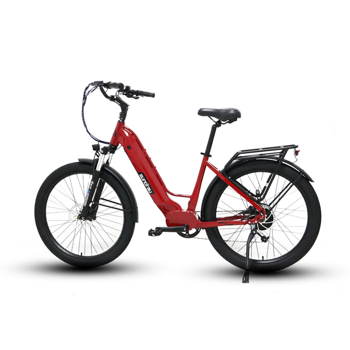 Eunorau Meta275-ST Step-Thru 500W Electric Cruiser w/ Torque Sensor